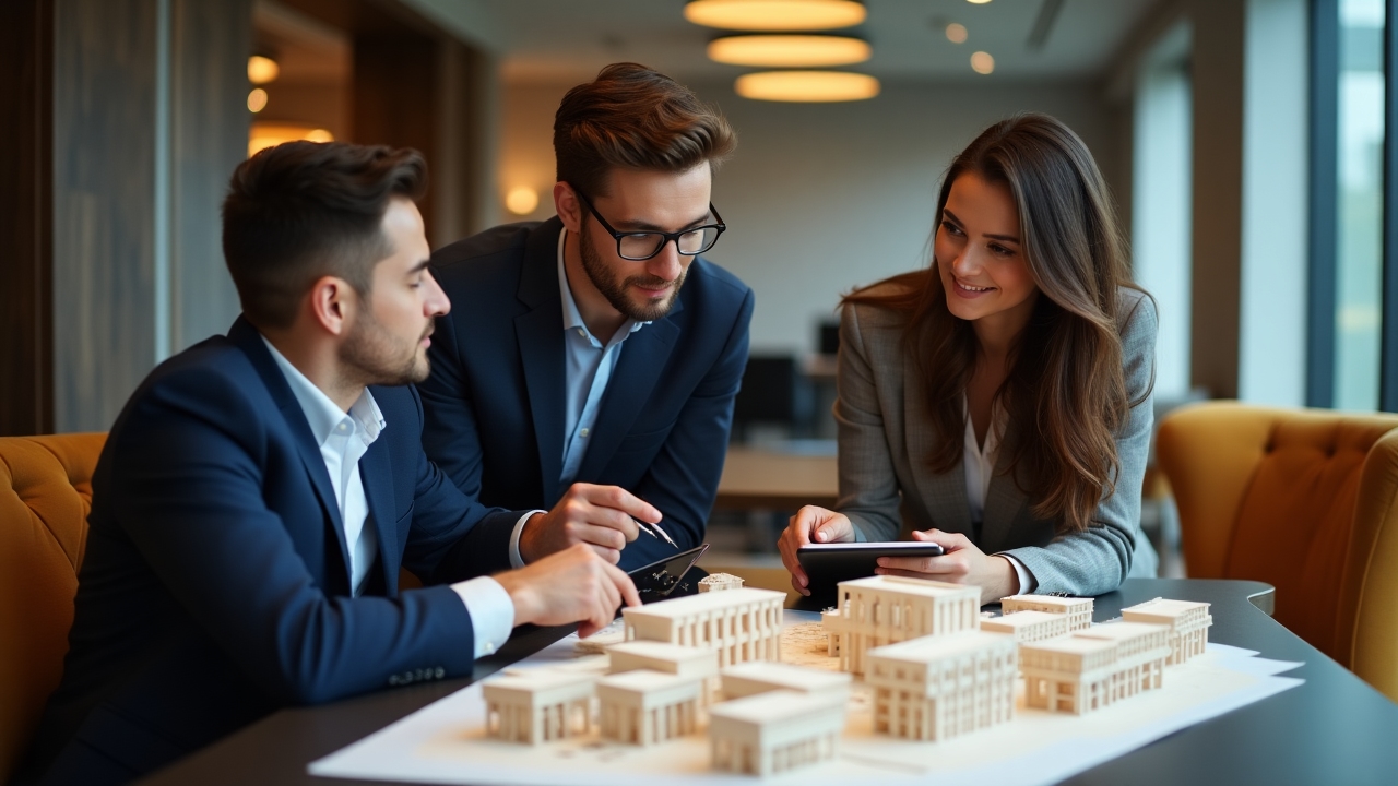 Team performing risk assessment